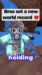 This Kid Broke the Internet's Dumbest Record 🤡 #gorillatag #vr #gtag #fyp
