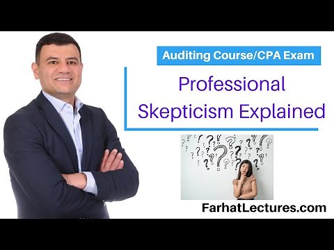 Professional Skepticism Auditing and Attestation Course CPA Exam