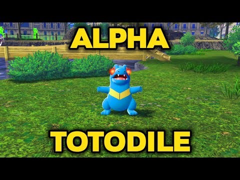 How to Catch ALPHA Totodile in Pokemon Legends: Z-A!