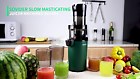 Electric Juicer Machine Juice Fruit Squeezer Slow Masticating Brush Pulp Cup UK  | eBay UK