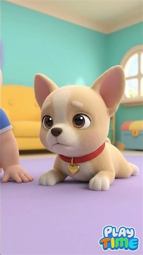 Achoo Achoo! Puppy Is Sick 🤧🐶 | Kids Songs & Nursery Rhymes #shorts