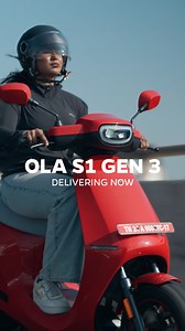 50K views · 150 reactions | Ola S1 Gen 3 is here! Deliveries are rolling out. From our factory to your city. ⚡Your #NextLevel ride has arrived!  | Ola Electric | Facebook