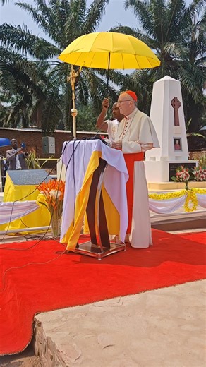 Discours de son Éminence Cardinal Pietro Parolin lors de l'inauguration et la bénédiction du monument érigé en mémoire de son Excellence Monseigneur Michael Aidan Courtney #Cardinal_Parolin #Minago_Mgr_Courtney | Radio Maria Burundi