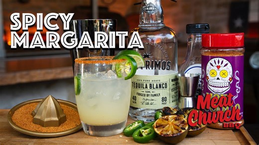 How to make a spicy margarita with fresh ingredients