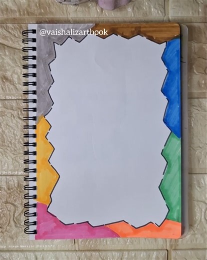 Easy Front page design for school college project 🌈🎊😃 #trending #shorts #viral