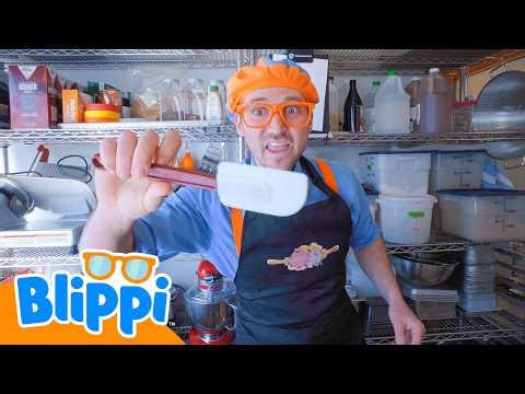Blippi aprende a hacer postres deliciosos 🍰 Blippi Español