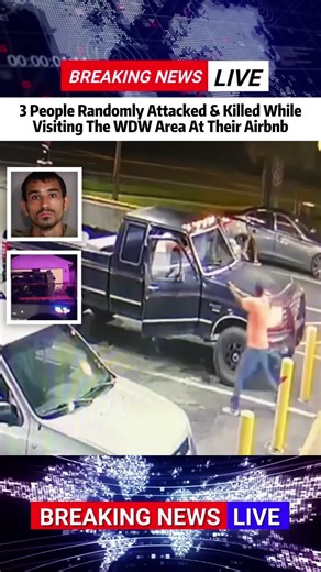 3 People Randomly Attacked & Killed While Visiting The WDW Area At Their Airbnb#fyp #foryoupage #USA #news #wdw #crime #death #airbnb