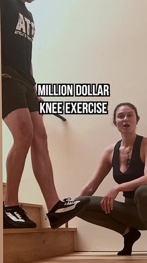 4.8M views · 72K reactions | 25 reps can go a long way for long-term knee stability… While rarely used in modern exercise programs, Reverse Step Ups were first published in 1880, have helped 100s of athletes win Olympic medals, and have now been used by all ages to achieve less pain and more ability! | Kneesovertoesguy | Facebook
