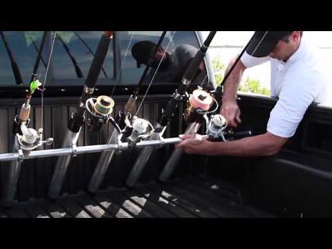 Portarod - Fishing Rod Holder / Transporter for Truck Bed