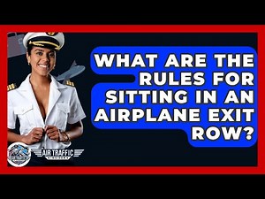 What Are The Rules For Sitting In An Airplane Exit Row? - Air Traffic Insider