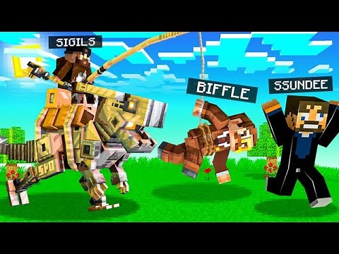 Building CUSTOM Battle Bots in Minecraft!