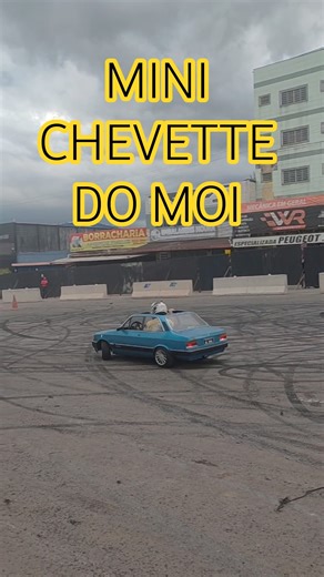 Mini Chevette DO PARDAL DOS CARRINHOS acelerando no made in rua.#automobile #drift #shorts #chevette