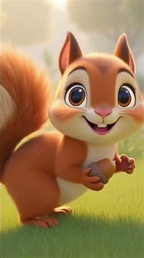 Squirrel — SURPRISED 🐿️ Toddler Emotions