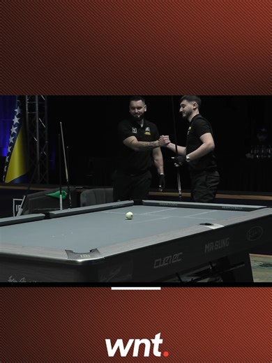 WHEN LITTLE BROTHER BEAT BIG BROTHER 🤝 A fantastic hill-hill battle between the Kaci brothers at last year's Premier League Pool event 🇦🇱 Watch it all unfold starting on Wednesday, live on WNT TV 📺