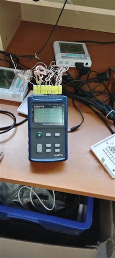 Handheld Thermocouple Thermometer Multi-channel Thermocouple Thermometer Temperature Data Logger