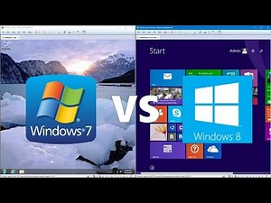 Comparing Windows 8.1 to Windows 7