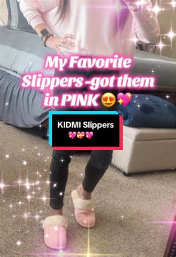 Pink slippers. Pink sweater. Zero regrets. 💕 These fuzzy memory foam slippers are way too cute to stay inside. Cloud-soft memory foam, waterproof upper, and comfy enough for all-day wear. Yes, I wore them out of the house — and I’d do it again. @KIDMI STORE #tiktokshopholidayhaul #CozyButCute #fuzzyslippers #PinkAesthetic #EverydayComfort