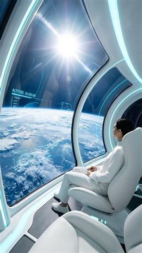 The Future of Travel Space Elevator 2050 Unveiled
