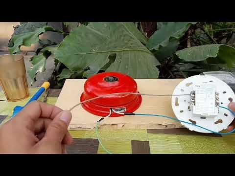 Basic Installation of 220 Volts Fire Alarm Bell to Manual Call Point