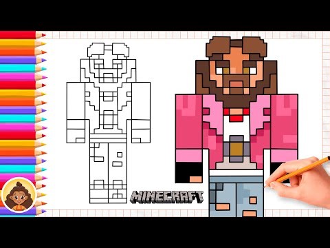 How to Draw Garret | from Minecraft movie