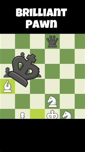 Brilliant Pawn #shorts #chess