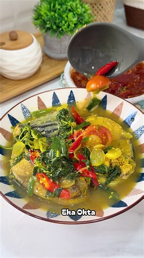 Ikan Kuah Kuning Tanpa Minyak — Resep Segar dan Enak