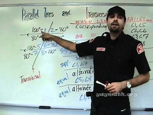 Geometry - Parallel Lines and Transversals