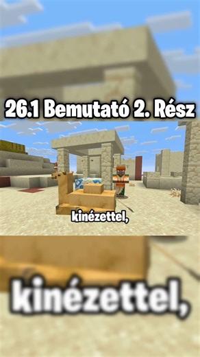 MINDENT A VADONATÚJ 26.1 Minecraft Verzióról! 😲 | Part 2 #zsombeyhd #minecraft #viral #trending