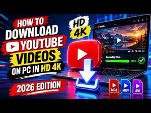 How to Download YouTube Videos on PC in HD 4K | 2026 Edition