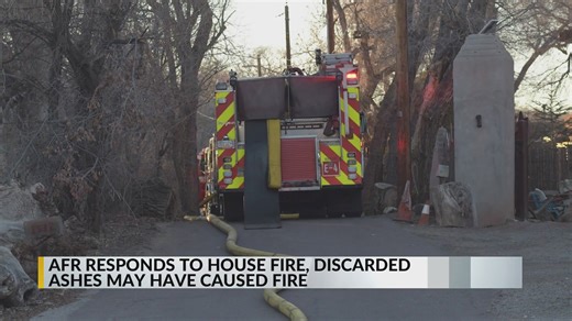 AFR responds to NW Albuquerque house fire
