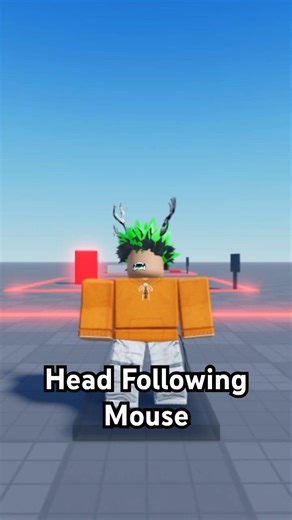 How to make Players head follow mouse in ROBLOX
