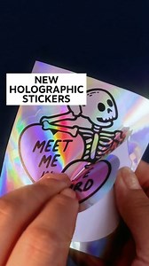 323K views · 27 comments | your favorite sticker designs by artists: now with a rainbow, holographic flare ✨ go to the link in bio to start exploring #customstickers #personalizedstickers #customholographicstickers #holographicstickers #stickers #plannerstickers #stickershop | Redbubble | Facebook