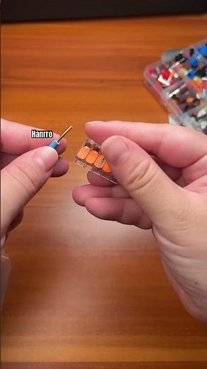 Hanrro Teach you how to use WAGO 221-415 Splicing Connectors #hanrro #wago #wireconnectors