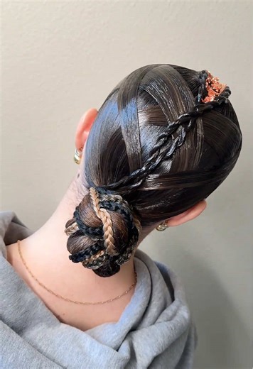 Relaxing ASMR Ballroom Hairstyles Tutorial Episode 08