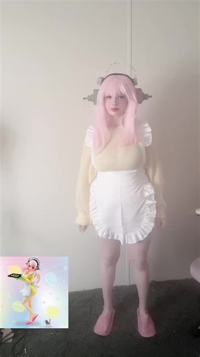 Dude I couldn’t see in these contacts and I didn’t see how BLURRY my stupid camera was ugh #sonico #supersonico #cosplay #fyp #bleh