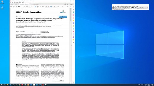 Fiji ImageJ 第11讲——FRET分析