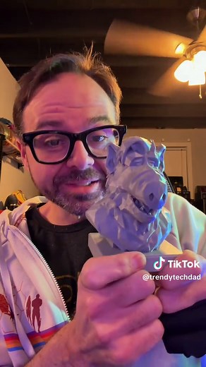Introducing My Low Poly Alf Bust: A Fun 3D Printing Project