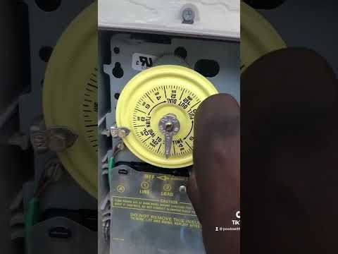 How to change the timer on my pool pump