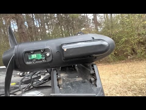 Garmin Force: How To Change The GT54 Transducer In The Foot.