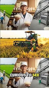 How Rice Is Grown Processed From Fields To Automated