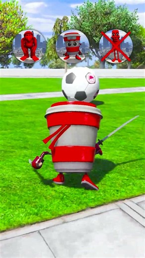 FOOTBALL CHALLENGE BRAINROT RUBY tung tung tung sahur cappuccino assassino in GTA 5 #gta5