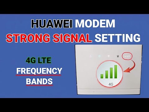 Huawei Modem B315s-936 LTE Setting