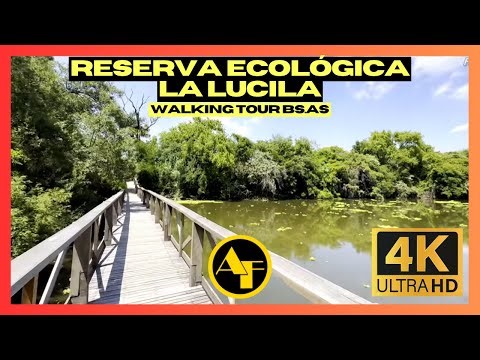 (4K) Walking Tour Bs.As. - Visitamos la Reserva Ecológica de LA LUCILA, Vicente López