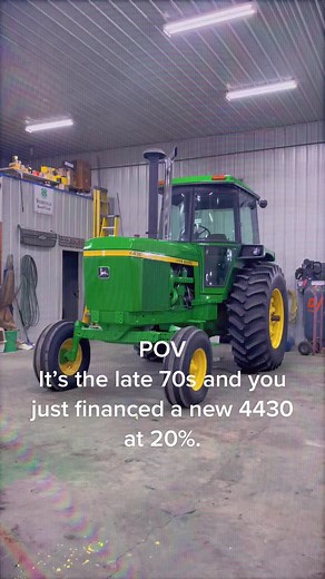 #johndeere #4430 #oldiron#john #deere #restoration #farming #farm