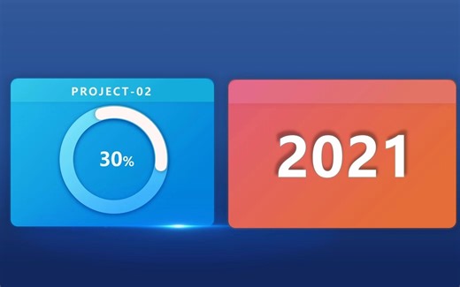 ppt如何制作圆环进度动画，简约又时尚，轻松展现项目进度条，更多扩展功能等你发掘！