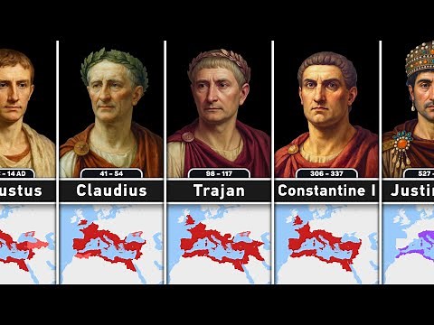 Timeline of Roman and Byzantine Emperors | Greatest Empire of All Time