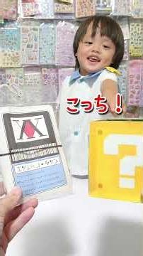 Which one would you choose? Hunter x Hunter Sticker Book vs. Mystery Box: Hajime's Pick #shorts #...