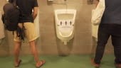 4K Urinals in men public toilet