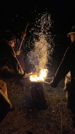 Watch along as an iron bloom is removed from an iron bloomery firing and consolidated into a chunk of iron that can later be heated up in a blacksmith’s forge and made into a piece of iron work. This firing is made possible by the fine folks at the Southern New England Apprenticeship Program - SNEAP. The Southern New England Apprenticeship Program has developed a regional network of excellent traditional and occupational artists who actively practice their art forms. For over 27 years, 195 appre