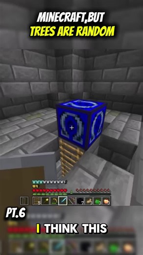 Minecraft but trees are random I #xnesterio #minecraft#minecraftbut#trending #fyp